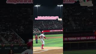 ¡JOSÉ REYES 'LA MELAZA' INAUGURÓ LA TEMPORADA 2026 DE LA LIGA MEXICANA DE BEISBOL!