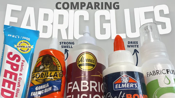 Which Fabric Glue is the Best? In Depth Review 2025 (Testing Fabrics, Consistency, Strength)