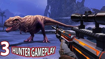 DINO HUNTER: DEADLY SHORES Part 3 Dinosaur Hunting Game Android Hunter Gameplay