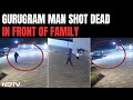 Gurugram news  gurugram trader shot dead in front of mother wife and children