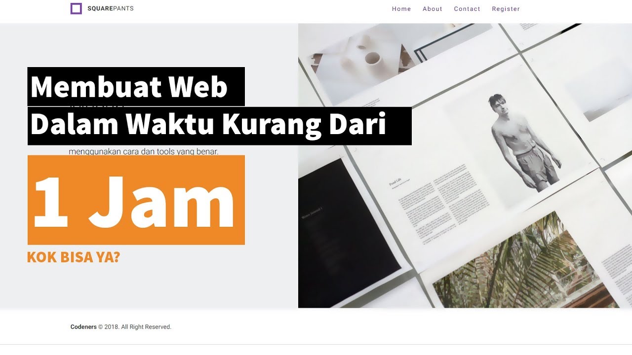 Membuat Website Dalam Waktu 1 Jam Kok Bisa Ya - YouTube