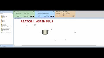 How to simulated RBATCH in Aspen Plus