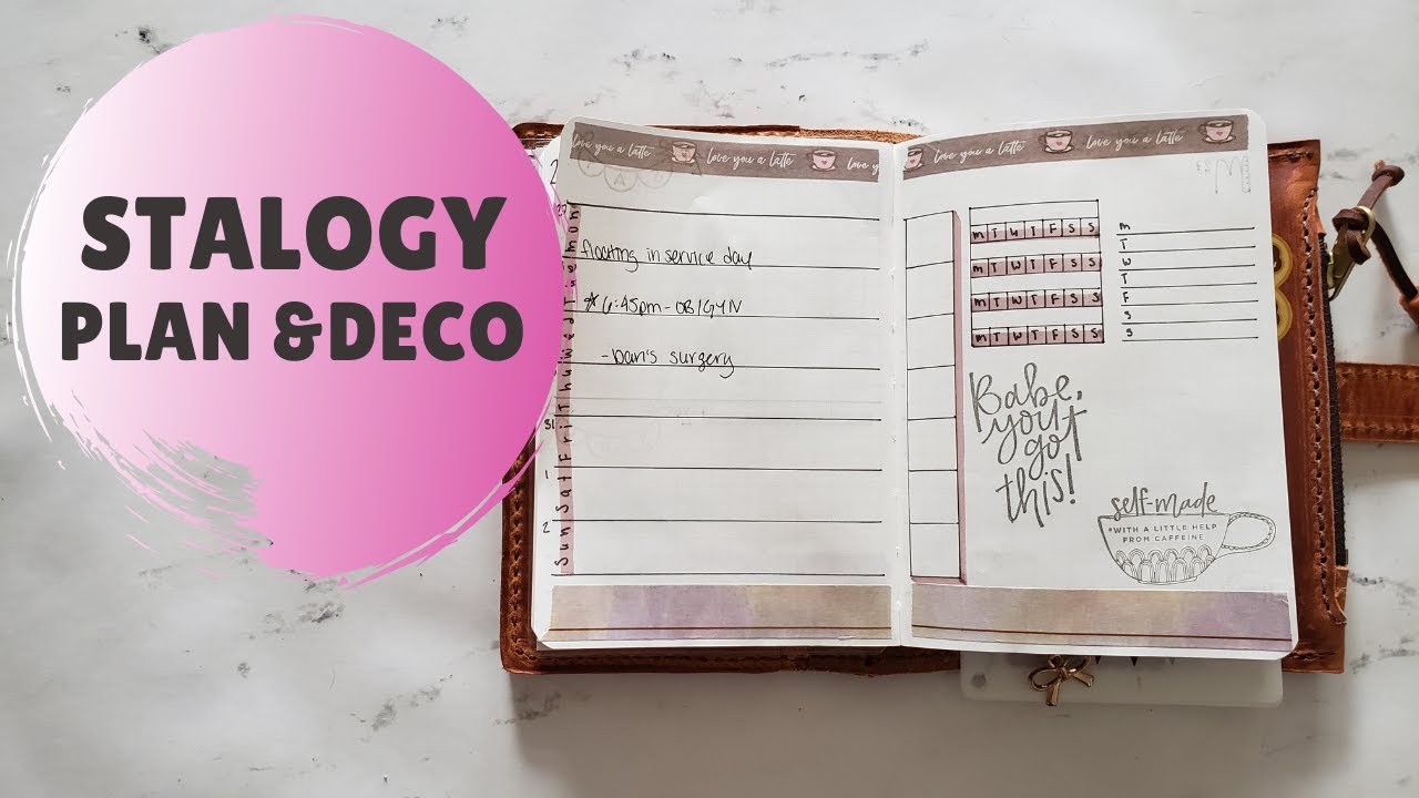 Stalogy Plan With Me | January 2020 | Functional Planner - YouTube