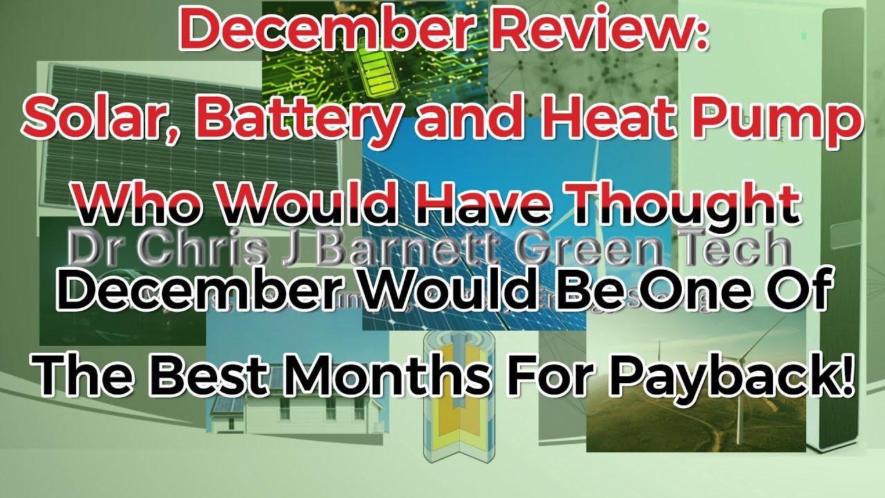 Обзор тепловых насосов и солнечных батарей: декабрь — один из лучших месяцев для окупаемости! Кто...