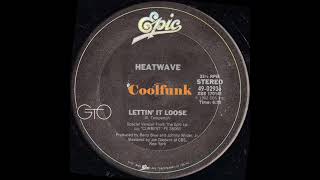 Heatwave - Lettin It Loose 12 Inch 1982
