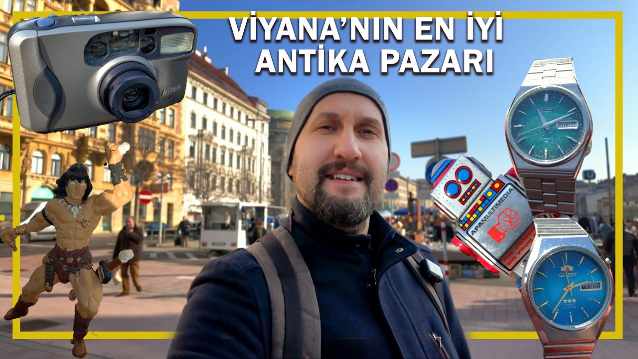 VİYANA'NIN EN İYİ ANTİKA PAZARI - NASCHMARKT FLOHMARKT - 07.03.2026