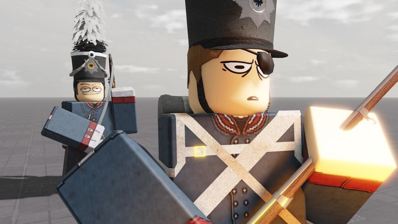 When the officer catches you near a bomber... | Roblox G&B Animation ...