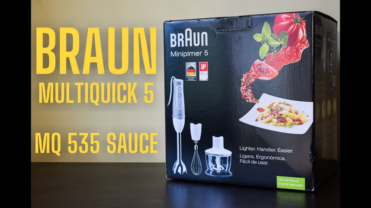 Braun Mq5035 Sauce Multiquick 5 Blender Bianco/grigio: Scegli Il Meglio - 2