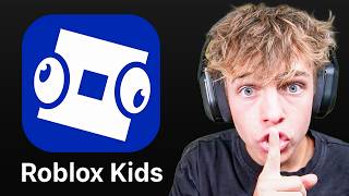 sneaking onto ROBLOX KIDS..