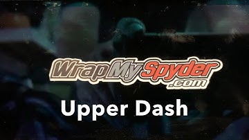 2020 + Can-am Spyder RT Upper Dash Kit installation video