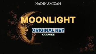 [KARAOKE] Nadin Amizah - Moonlight (ORIGINAL KEY) With Backing Vocal
