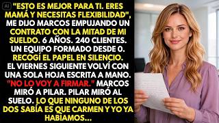 "Me ofrecieron la mitad del sueldo porque eres mamá y necesitas flexibilidad"…
