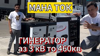 картинка: Генератор барои сеху фабрикахо ва барои хона