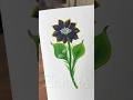 💜Beautiful flower acrylic painting🖌️🎨🪻#shorts #viral #flowers #acrylicpainting #beautiful #art