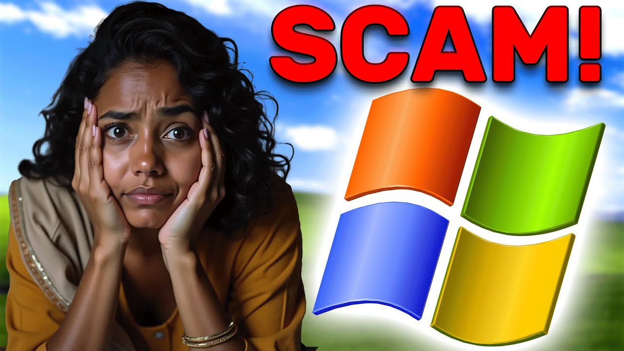 She thought I DIED! Girl Scammer VS Windows XP in 2025!