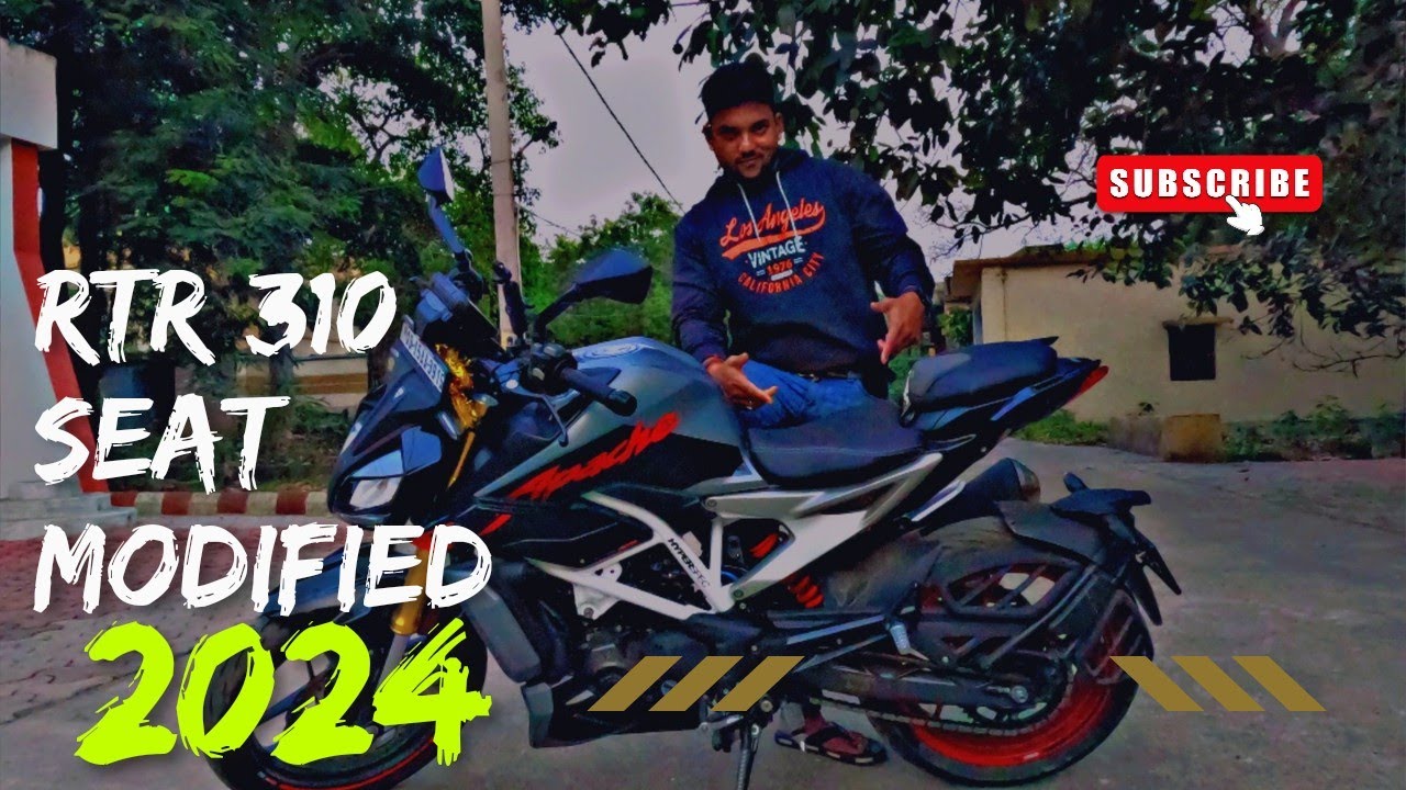 Apache Rtr Modification Kit Apache RTR 310 Seat Modification: Comfort & Style Redefined | RTR 310 ...