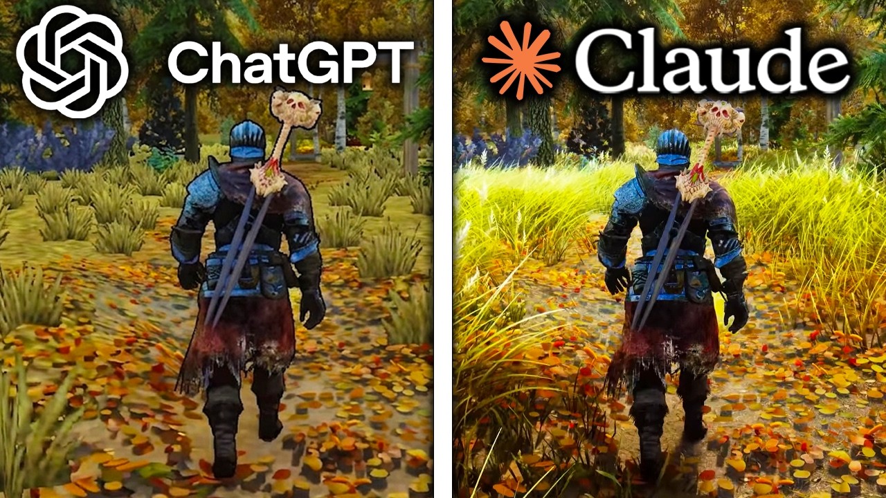 Claude Code vs ChatGPT Codex Make Skyrim From Scratch