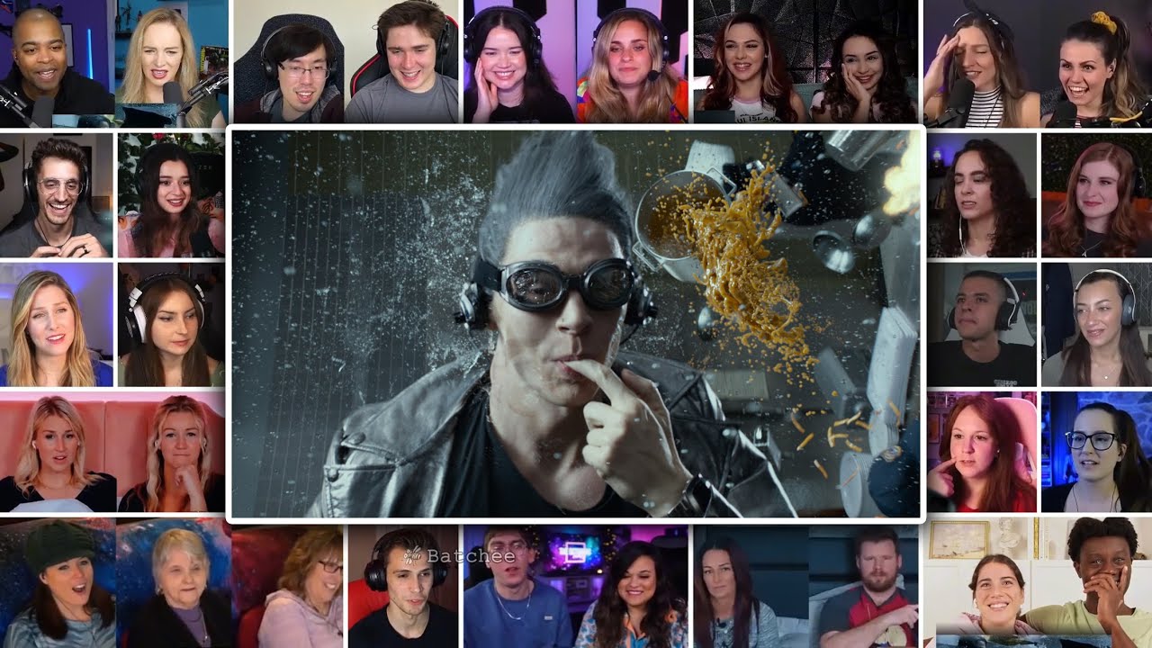 QuickSilver Kitchen Scene | X-Men: Days Of Future Past Reaction Mashup