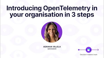 Introducing OpenTelemetry in your organization 3 Steps