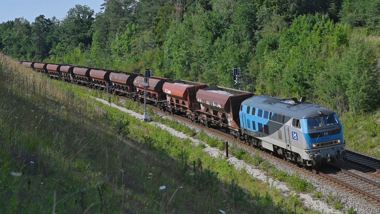Umleiterverkehre, Loks am Limit, maximale Dieselpower im Linienstern Mühldorf