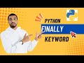Python Class 26 || Finally Keyword #pythonprogramming #pythontutorial