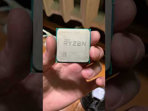 Процессор Ryzen 5 2600 #процессор #игровойпк #термопаста #замена #2600