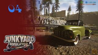 1950ER JAHRE FAHRZEUG - JUNKYARD SIMULATOR #004  - DEUTSCH - LET´S PLAY