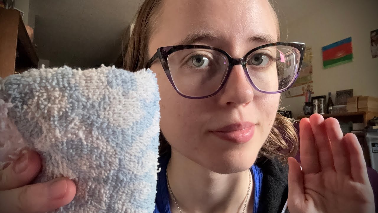 Wiping and Dabbing You Visual ASMR | Repetition | Lofi Monday's