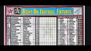Week 9, 2026 Right -On Football Fixtures Forecasting Paper