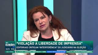 Headlines don't match reality: the courts didn't stop the debate, Globo canceled it
