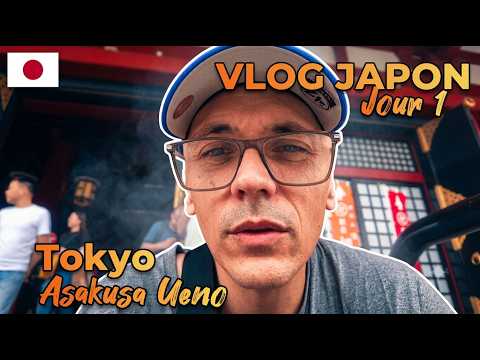 🇯🇵 VLOG JAPON #1 – Première journée à Tokyo | Ueno & Asakusa