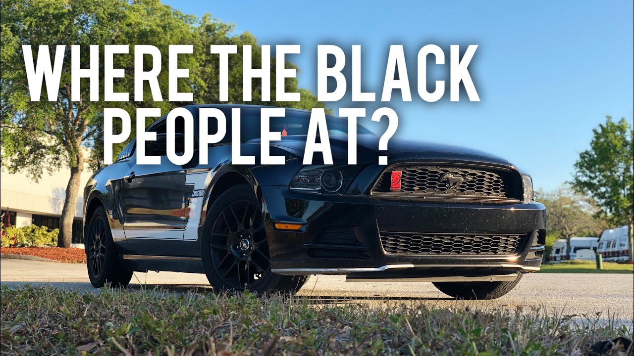 Why are there NO black car enthusiasts vlogs?