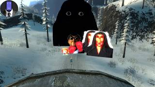 Escape Nextbots Obunga Boxing, Apple Cat And Rosalia Gmod