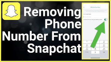 How To Remove Phone Number On Snapchat