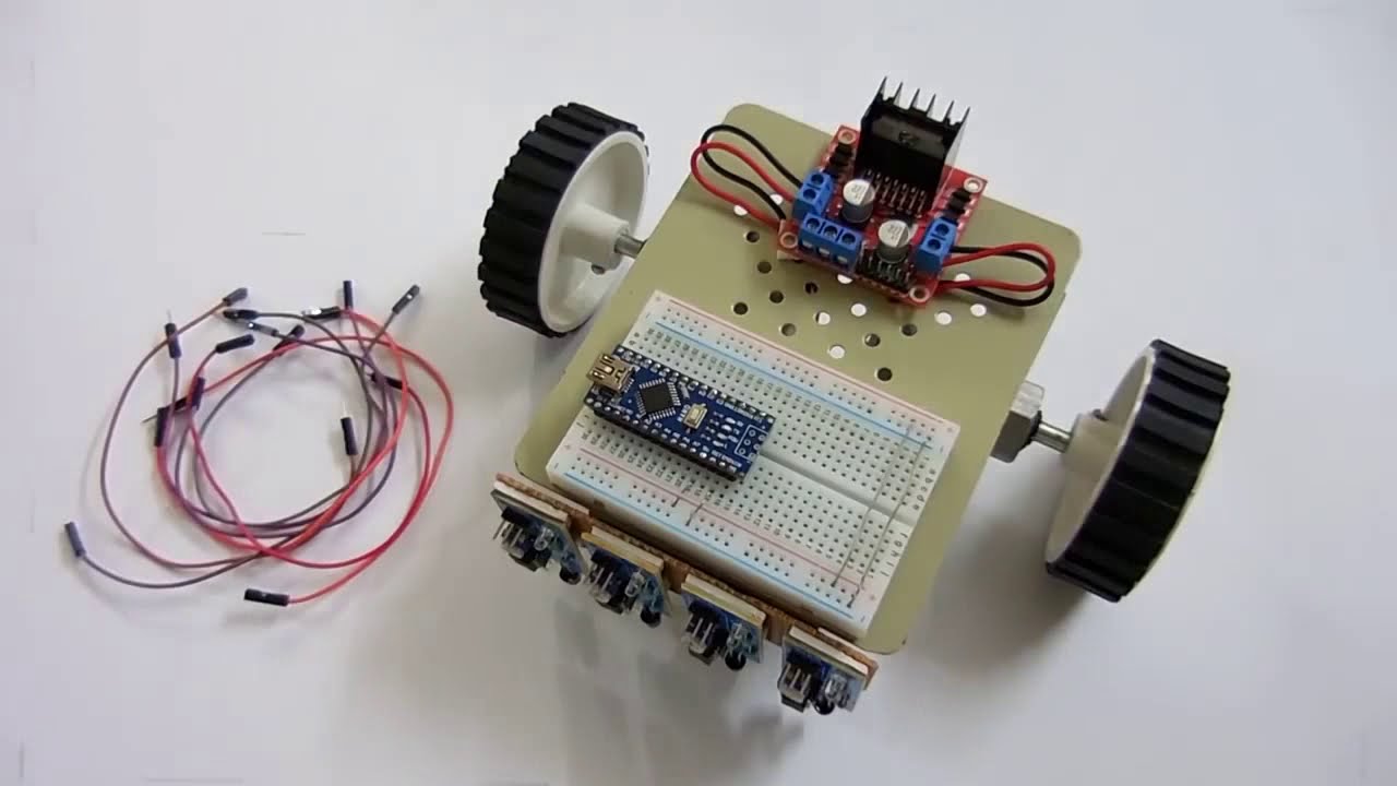 Left Hand Algorithm Arduino Bot Xe dò line dùng thuật toán PID