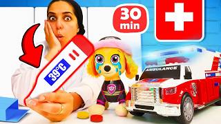 Doctor Esma treats the stuffed animals. Games for kids screenshot 5