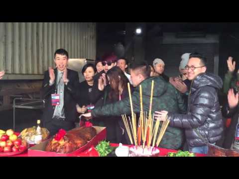 Hins Live in Passion Macao 開show前拜神