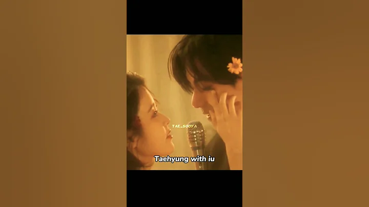 he always copy her #jisoo #taehyung #vsoo #iu #haein #bts #blackpink #taesoo