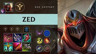 Zed Support vs Milio - EUNE Master Patch 26.08