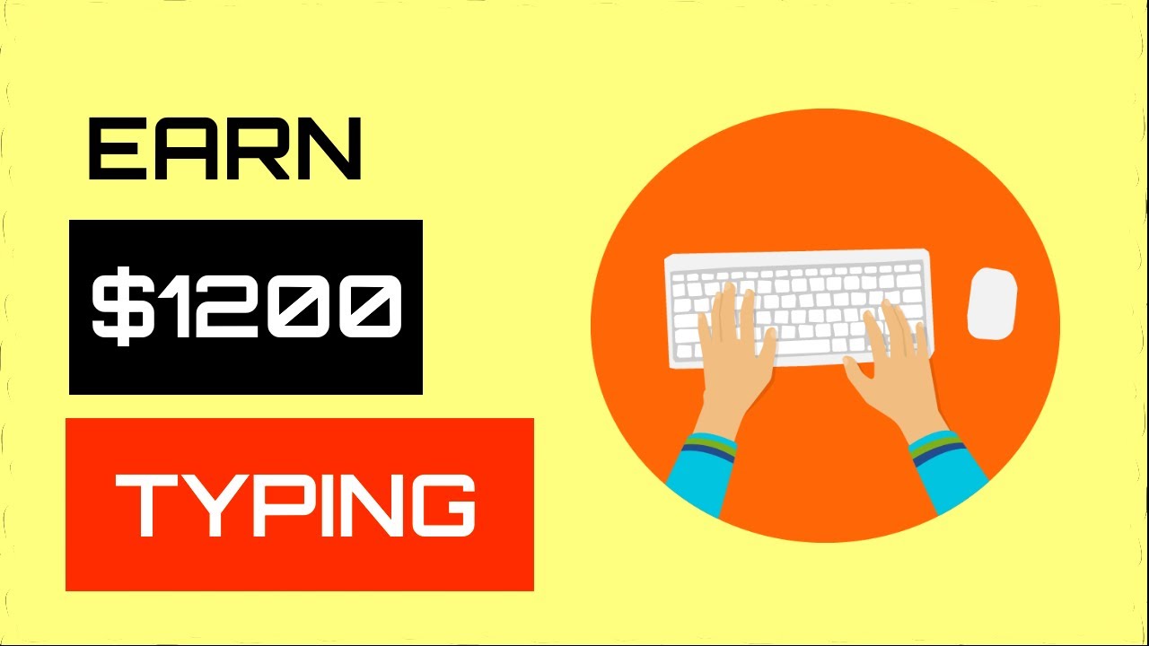 Earn $1200 By Typing Words | Make Money Online 2021