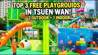 3 BEST Free Playgrounds in Tsuen Wan! (2 outdoor and 1 indoor)