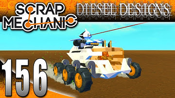 Scrap Mechanic Gameplay :EP156: Space Rover for NEW Short Film!  New Blocks & Mods! (HD Creative)