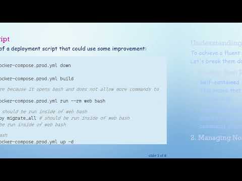 Automating Docker Build and Deploy with a Bash Script