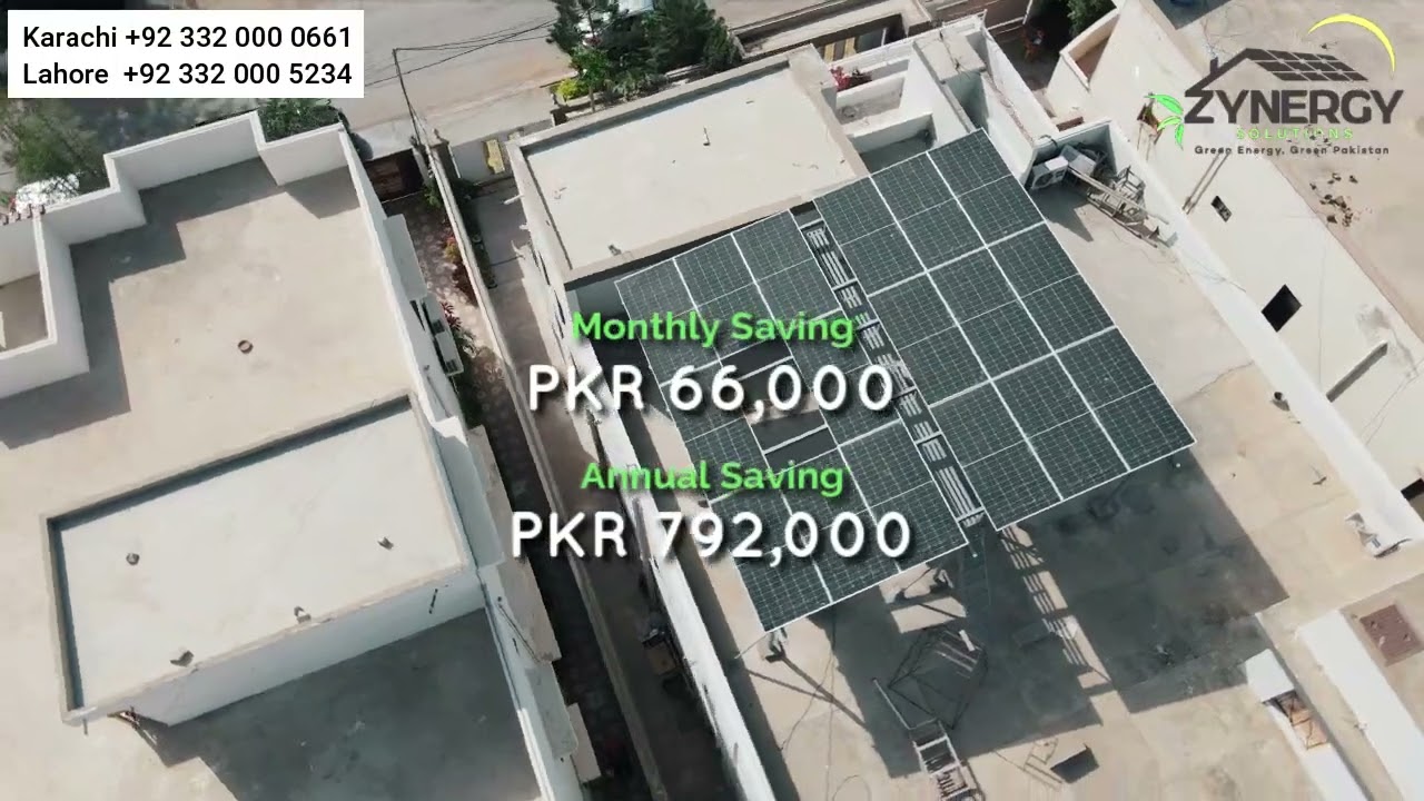 Mr. Tahir Rana's Home Upgraded with 10kW Solar System by Zynergy Solutions