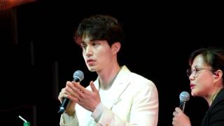 170503 - 2017 Lee Dong Wook Asia Tour In Hong Kong -Hand Kiss