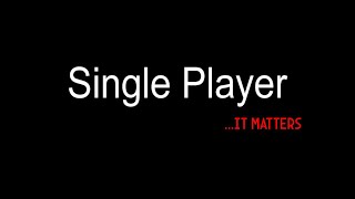 Fighting games need single player modes