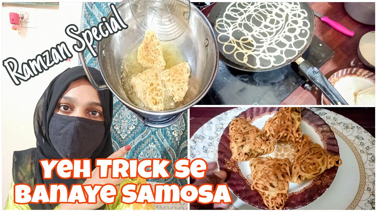 Aise Samosay Phele Kabhi Nahi Banaye Honge - Time Bhi Bacho, Crunchy Or Tasty Bhi#samosa #recipe 