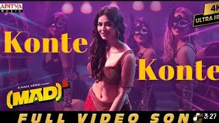 Konte Konte Song Mad Square Narne Nithin,Sangeeth Shobhan, Priyanka Jawalkar