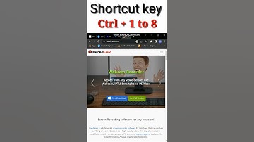 chrome shortcut key | switch tab | computer update gyan
