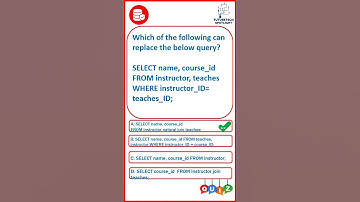 #3 - DBMS MCQ with explanation | #placement | #programming | #viralshorts #technologyshorts